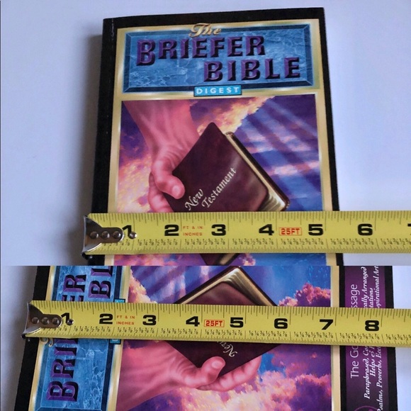 THE BRIEFER BIBLE DIGEST By J. E. Foy Editor Autographed Copy NEW Vintage Book - Picture 10 of 16